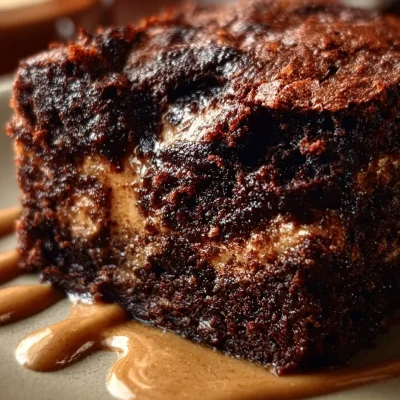 Delicious brownies made quickly without butter, showcasing the easy brownie recipe.