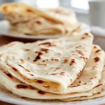 Homemade sourdough tortillas recipe made with sourdough discard