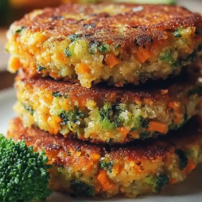 Easy-to-make veggie patties recipe with fresh ingredients
